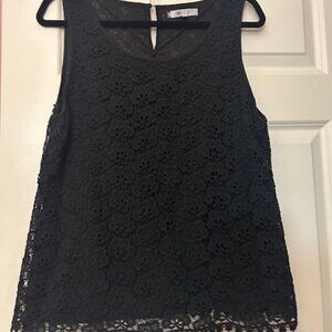 ❤️Jennifer Lopez tank top, embroidered lace, Size XL
